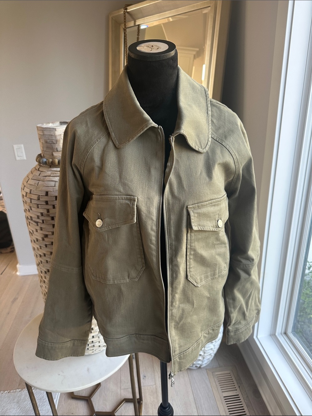 Rails Olive Green Military-Style Field Jacket